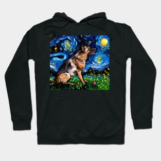 German Shepherd Night 3 Hoodie